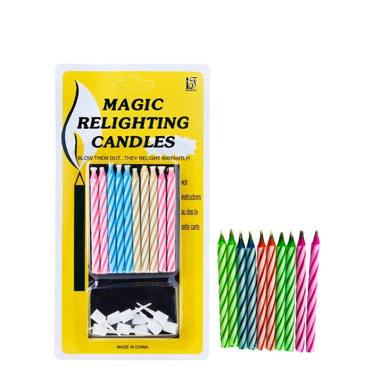 Vela Mágica – Se Vuelve a Encender para Más Diversión
